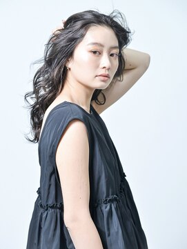 ロアーヘアー フォルド 小倉店(RAWR hair FOLD) 【RAWR】くびれヘアデジタルパーマチェリーブラウン