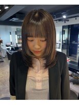 アンドバイモードケイズ (and by MODE K's)&nbsp;ミディアムレイヤー/ハッシュカット/シャギーレイヤー