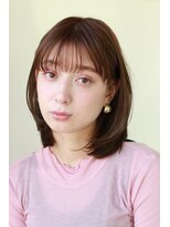 ヘアーアンドメイク エクリ 不動前店(Hair&Make equri)&nbsp;大人可愛いワンカールボブ×20代30代40代