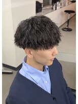 プルーブトウキョウ 渋谷(PROVE TOKYO) 爽やか無造作縦落ちスパイラルパーマ#men's