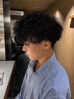 ウォルト 名駅店(walt)&nbsp;名駅 メンズ 波巻きシャドウパーマ マッシュ