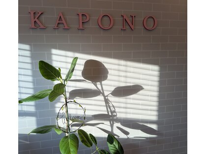 カポノ(KAPONO)の写真