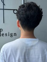 マップメンズデザイン(map men's design)&nbsp;ニュアンスパーマ 刈り上げ ツーブロック フェザーパーマ