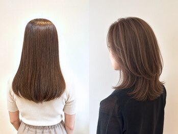 ヘアースタジオ ゼン カロン(Hair studio Zen kalon)の写真/家でスタイリングしやすい髪型を♪一人一人の骨格や髪質に合わせて叶える！