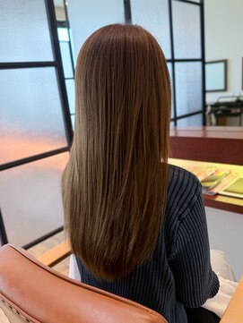 マーリャヘアー(mallia hair) オリーブグレージュ