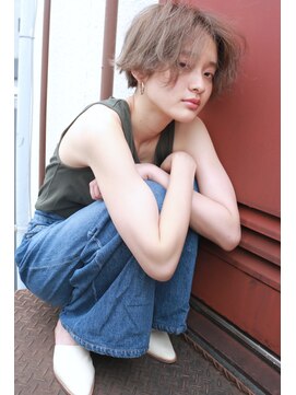 ナヌーク シブヤ(nanuk shibuya) 【nanuk】色落ちもいい色で楽しめるセピアグレージュカラー◇◇