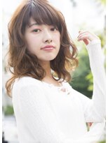 シャンプー 本庄店(SHAMPOO)&nbsp;外ハネゆるウェーブでハッピー感をプラス