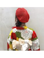アンド バイ ヘアサロン(AND by hair salon) kimonoスタイル☆浴衣☆
