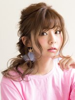 ヘアーアンドメイク ココ(hair&make koko)&nbsp;波ウェーブアレンジ