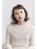 ラレイ(Lalei)&nbsp;【Lalei】切りっぱなしボブ×ライトグレージュ