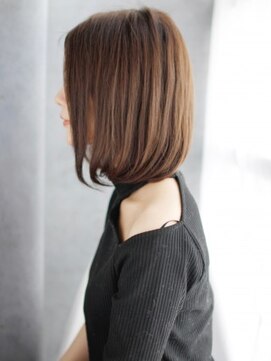 ナル 白山神社参道通り店(nalu) 大人かきあげバングのワンカールスタイル