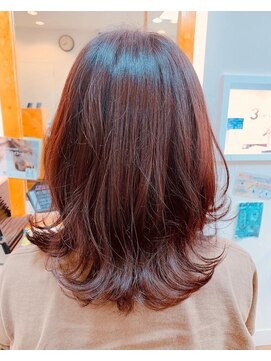 フィー 東川口店(fee) 気分転換ピンクブラウン