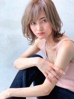 ハバナ 天神(HAVANA) イメチェン！ハイライトフォギーべージュ×レイヤーショートボブ