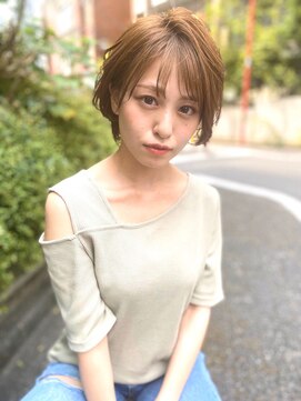 ミエル ヘア 新宿(miel hair) 〈mielhair新宿〉愛されモテショート