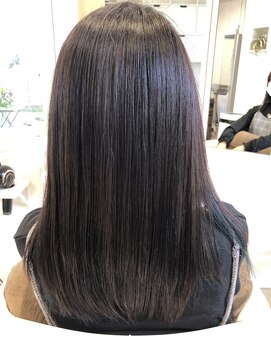 ヘアーデェカラー(hair de KOLOR) 髪質改善ストレートロングヘア