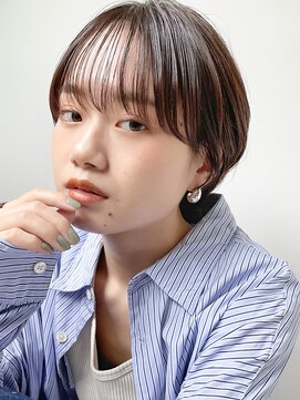 コクーン(Cocoon) 大人のシアーショート#イメチェン#モード#ダークアッシュ