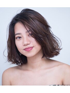 カリン 横浜店(carin) 【carin横浜】ふんわりワンレンカール♪【大人ガーリー】