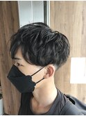 骨格補正パーマ