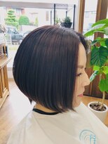 トム ヘアー(Tom hair)&nbsp;前下がりグラデーションボブ