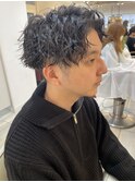 横浜★センターパート縦落ちツイストスパイラルパーマ