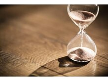 【施術時間】MODE K's eauではお客様の時間を大切にしております。