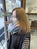 ヒカリス 東三国(HIKARIS) 笑顔溢れるミルクティーくすみベージュロングヘア