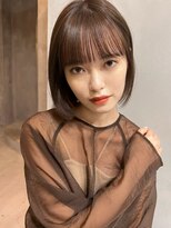 チル(chill)&nbsp;切りっぱなしボブ＊美髪