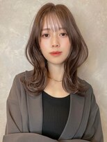 トルネード(TORNADO) ワンホンヘア くびレイヤーエアリーロング美髪グレージュ t2445