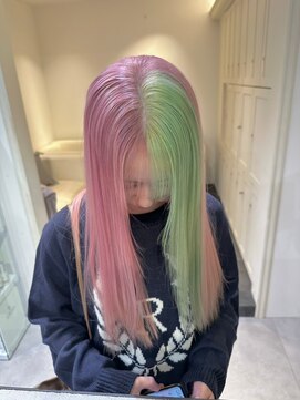 ベレーザ 渋谷(BELEZA) 6590ニュアンスカラー韓国ヘアハイトーンカラー艶髪ケアブリーチ