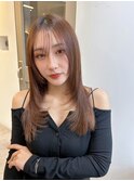 髪質改善＊シアーカラーエアリーロング＊美髪【Zina 浦安店】