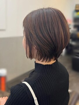 ヘアー ネイルサロン ショコラ(Hair Nail Salon) 大人可愛い20代30代40代小顔ひし形レイヤーボブ