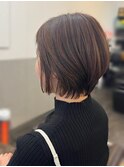 大人可愛い20代30代40代小顔ひし形レイヤーボブ