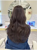 グレージュ/レイヤーカット/髪質改善