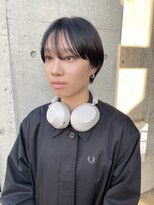 カシュカシュ(cache cache) 前髪長めのマッシュショート　二子玉川　用賀