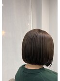 切りっぱなしボブ