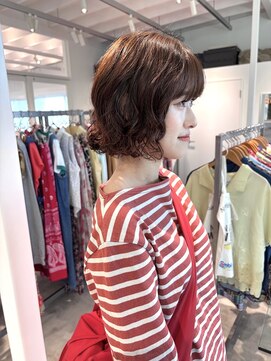 センスオブワンダー(SENSE OF WONDER) ふわふわボブパーマ