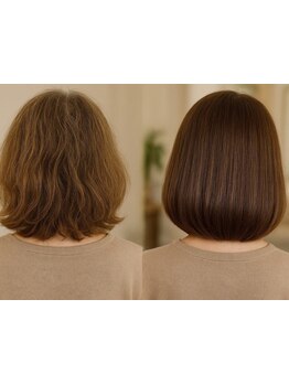 もう毎朝、鏡の前で悩まない。年齢と共に気になってくる髪のお悩み解決サロン♪