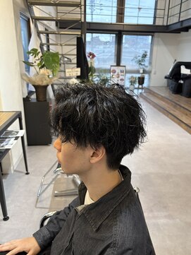 マトヘアーサロン(MATO HAIR SALON) 色気センターパート