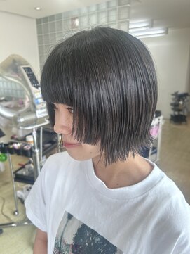 カットインファーチェ CUT IN face パツッとボブ × パツッと姫カット