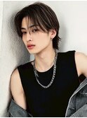 men's/スペインカール/スパイキーショート/ブルーブラック