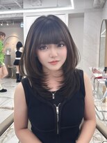 キティー(kiti)&nbsp;2wayアイドル前髪 ミディアム ワンカール 簡単スタイリング