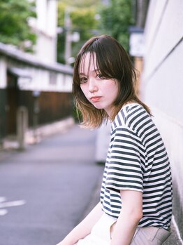 イト(iTo)の写真/[円町/二条徒歩10分]似合わせカットで小顔魅せ。受賞歴のあるスタイリストが”あなたに1番似合う”をご提案