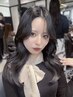 【1番人気☆】似合わせカット+韓国式髪質改善カラー ￥14300→￥7700