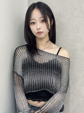 ジーナ 福岡天神(Zina) 韓国ヘア/レイヤーカット/ミディアム/Zina福岡天神