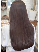 ヘアケアアンドヘアデザイン リベール(L:belle)&nbsp;秋髪イメチェンヘアスタイルモーヴピンクブラウン艶髪美髪