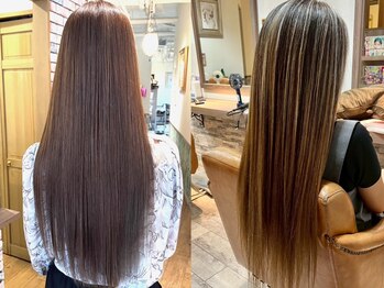 ミューテ(Mu-te)の写真/髪のクセやボリュームの多さにお悩みの方必見！自然で柔らかな上質ストレートは【Mu-te】にお任せ☆　