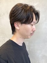 エリマバイフィフス 調布(elima by fifth)&nbsp;調布メンズパーマニュアンスパーマフェザーパーマセンターパート