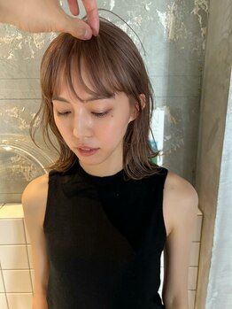 パプレ(PAPRE)の写真/【南船場】ハイキャリアスタイリストによるカットで一人ひとりしっかり見極め、あなただけのヘアスタイルに