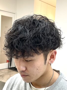 フィフスパーク(fifth PARK) 渋谷波巻きツイストスパイラルシャドウパーマ束感メンズカット