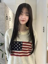 ムーン バイ ケンジ(moon by KENJE) sara/レイヤーカット/韓国ヘア